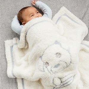 Barefoot Dreams Blanket CozyChic Teacup Puppy NIB